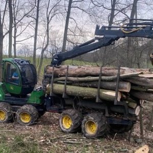 foto 16.5t forwarder 8W lade 11t JohnDeere 1010E